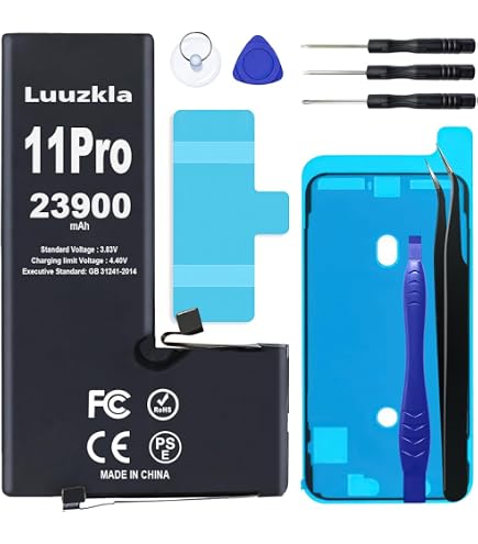 Amazon.com: Vvsialeek iphone11 PRO 616-00659 Replacement Battery